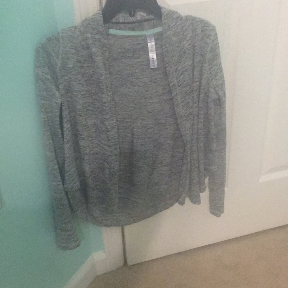a cardigan